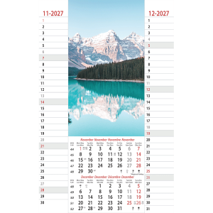 Muurkalender Amazing Nature 2027 - November
