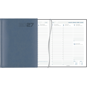 Weekagenda Plan-a-week 2027 blauw