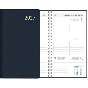 Zakagenda Visuplan 2027 spiraal, blauw